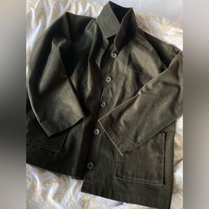 Olive green light jacket